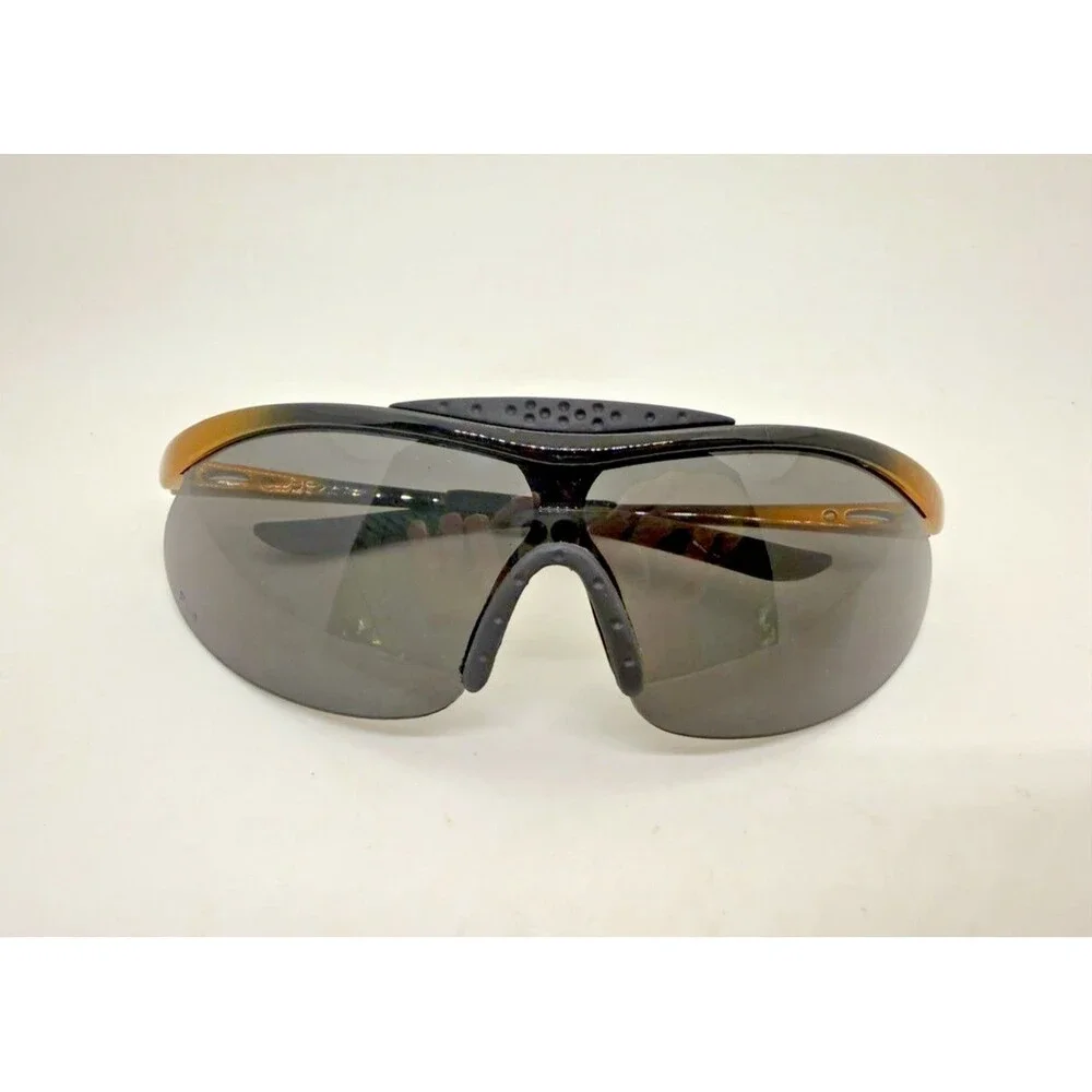 HEAD Wrap Around Sports Sunglasses Men Semi-Rimless Z-87 w/ Case, Xtra Lenses